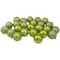 60ct Shatterproof Kiwi Green 4-Finish Ball Ornaments